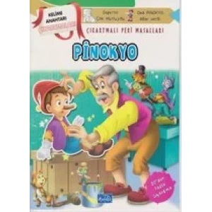 PİNOKYO KELİME ANAHTARI ÇIKARTMALI- PARILTI