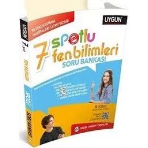 SADIK UYGUN 7.SINIF YENİ SPOTLU FEN BİLİMLERİ SORU BANKASI + KAVRAM HARİTALARI