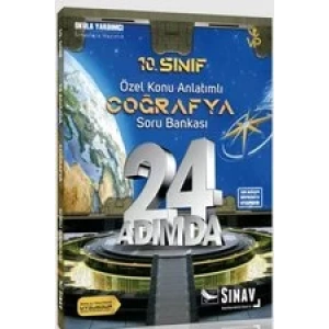 SINAV 10.SINIF COĞRAFYA 24 ADIMDA SORU BANKASI