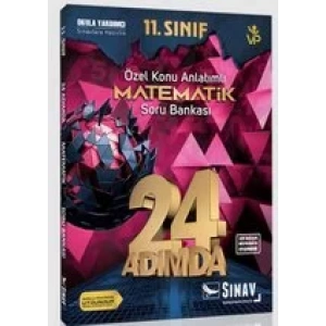 SINAV 11.SINIF MATEMATİK 24 ADIMDA SORU BANKASI