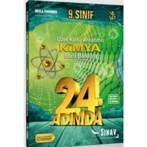SINAV 9.SINIF KİMYA 24 ADIMDA SORU BANKASI