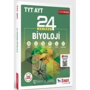 SINAV TYT AYT BİYOLOJİ 24 ADIMDA KONU ANLATIMLI S.