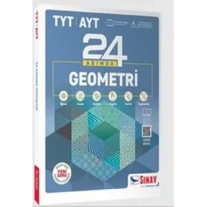 SINAV TYT AYT GEOMETRİ 24 ADIMDA KONU ANLATIMLI S.