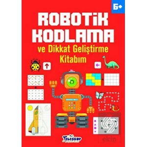 TELESKOP ROBOTİK KODLAMA VE DİKKAT GELİŞTİRME KİTABIM 6+