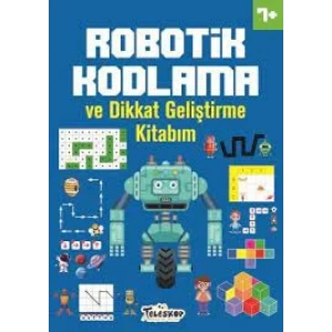 TELESKOP ROBOTİK KODLAMA VE DİKKAT GELİŞTİRME KİTABIM 7+