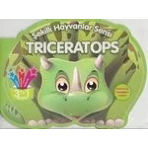 TRICERATOPS ŞEKİLLİ HAYVANLAR SERİSİ - PARILTI