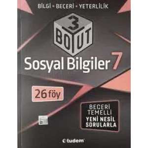 TUDEM 7.SINIF 3D SOSYAL BİLGİLER KONU ANLATIMLI