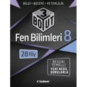 TUDEM 8.SINIF 3D FEN BİLİMLERİ KONU ANLATILI