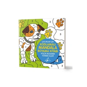 ÇOCUKLAR İÇİN KODLAMALI MANDALA KÜÇÜK RESSAMIN HÜNERLİ ELLERİ- ÇOCUK GEZEGENİ