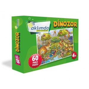 DİNOZOR - 60 PARÇA PUZZLE - AKLIMDA ZEKA