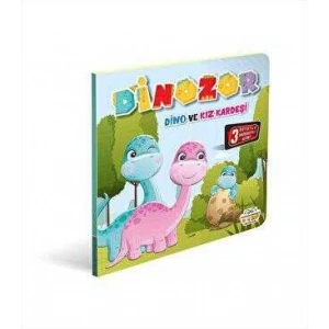 DİNOZOR DİNO VE KIZ KARDEŞİ - HAREKETLİ KİTAPLAR SERİSİ