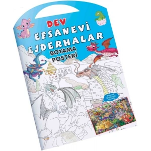 EFSANEVİ EJDERHALAR - DEV BOYAMA POSTERİ -