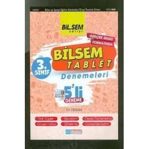 EVRENSEL 3.SINIF BİLSEM TABLET 5 Lİ DENEME