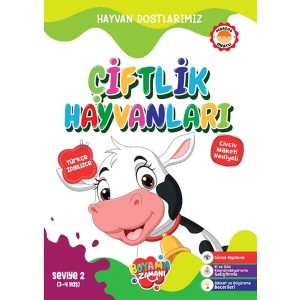 Hayvan Dostlarımız Çiftlik Hayvanları - Seviye 2 (3-4 Yaş) - KOLONİ
