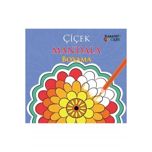 KARATAY ÇİÇEK MANDALA BOYAMA