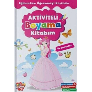 KOLONİ Aktiviteli Boyama Kitabı - Prensesler