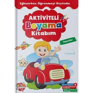 KOLONİ Aktiviteli Boyama Kitabı - Taşıtlar