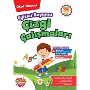 KOLONİ Eğitici Boyama Çizgi Çalışmaları