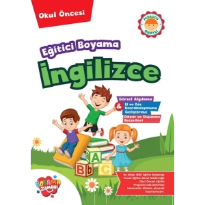 KOLONİ Eğitici Boyama İngilizce