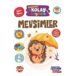 KOLONİ Etkinlikli Kolay Boyama - Mevsimler