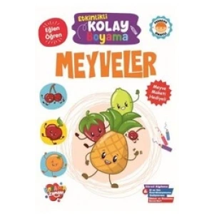 KOLONİ Etkinlikli Kolay Boyama - Meyveler