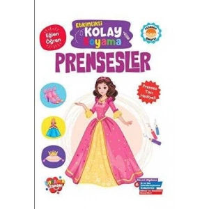 KOLONİ Etkinlikli Kolay Boyama – Prensesler