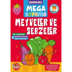 KOLONİ Etkinlikli Mega Boyama – Meyveler ve Sebzeler