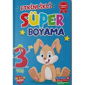 KOLONİ Etkinlikli Süper Boyama 3 Yaş