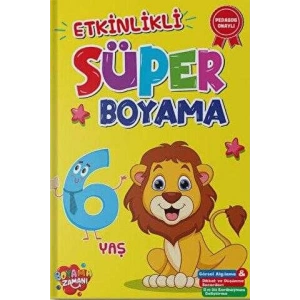 KOLONİ Etkinlikli Süper Boyama 6 Yaş