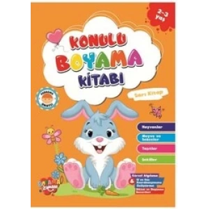 KOLONİ Konulu Boyama - Sarı Kitap (2-3 Yaş)