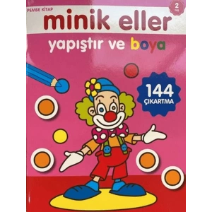Minik Eller Yapıştır Ve Boya Sarı Kitap 0-6 Yaş Yayınları