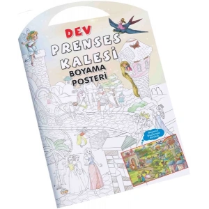 PRENSES KALESİ - DEV BOYAMA POSTERİ -