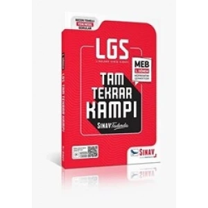 SINAV 8.SINIF 1.DÖNEM TAM TEKRAR KAMP KİTABI