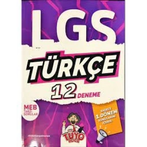 TÜYO HOCA 8.SINIF TÜRKÇE 1.DÖNEM 12 Lİ DENEME