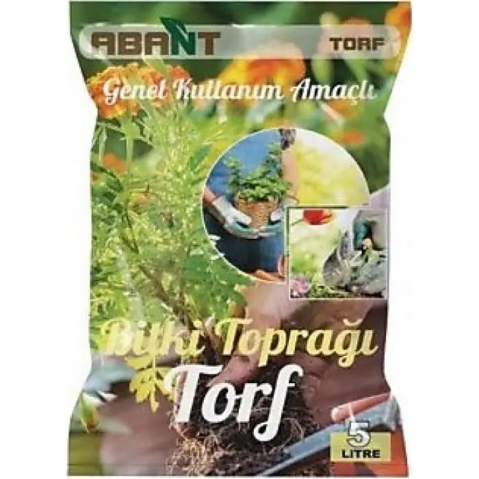 Abant 8X37 CM PAKET ÇİÇEK TOPRAĞI 5 LT
