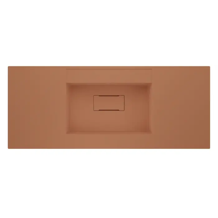 Real Stone FLATSTONE ETAJERLİ GRANİT BANYO LAVABOSU