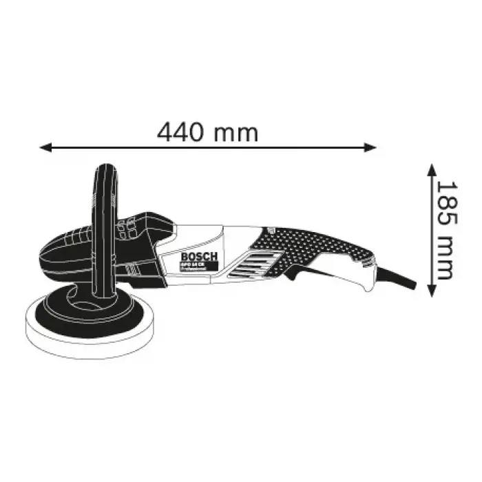 BOSCH GPO 14 CE POLİSAJ MAK.150MM 1400 W