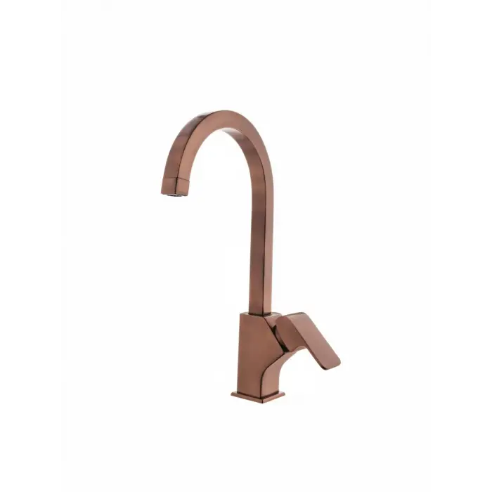 FORMICA ODİNA BAKIR KUĞU LAVABO BATARYASI