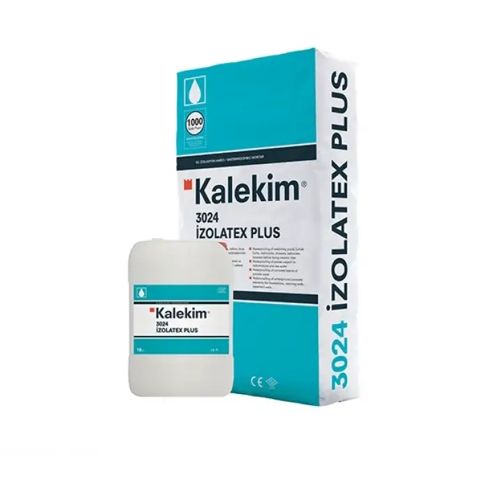 Kalekim 3024 Izolatex Plus - Çift Bileşenli Su Yalıtım Harcı 20 kg + 10 Lt