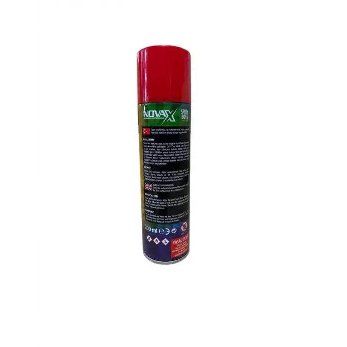 NOVAX SPREY BOYA 200 ML KIRMIZI