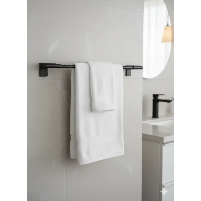 PREMİUM UZUN HAVLULUK (50 CM MAT SİYAH)