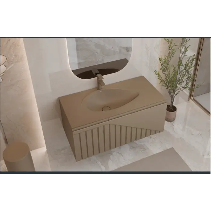 REAL STONE AVOKADO GRANİT BANYO LAVABOSU