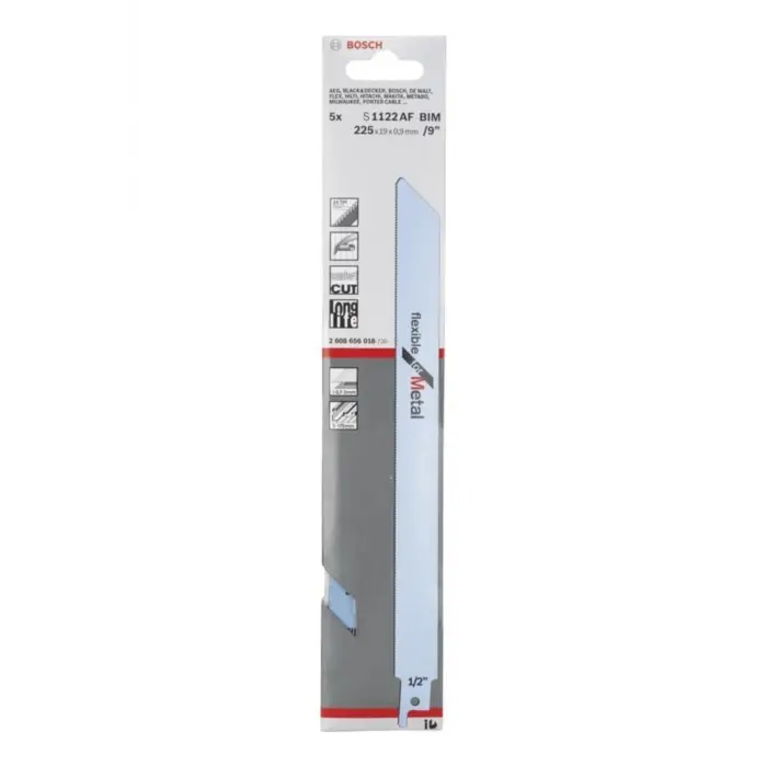 BOSCH PANTER TESTERE FLEXFOR METAL S1122AF