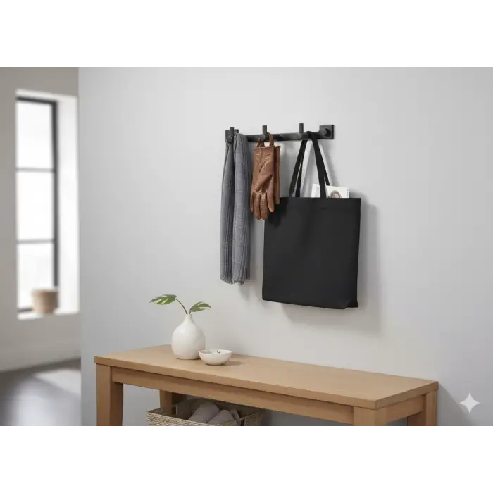 TEMA PRİMA 3LÜ SET ASKILIK (MAT SİYAH)