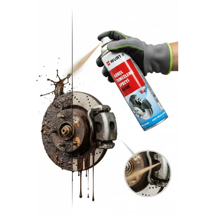 WÜRTH GENEL TEMİZLEME SPREYİ BASIC 500 ML