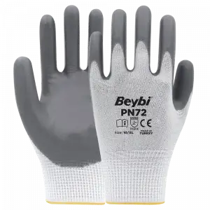 BEYBİ POLYEMİT ELDİVEN K7 PN7 BEYAZ-GRİ