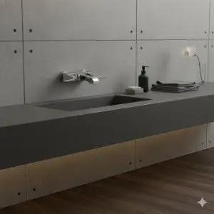 KALE KARİNA BANYO BATARYASI (FIRÇALANMIŞ NİKEL)