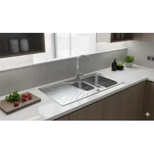 TEKA NERİSSA 60 KUM.SIZ MİKRO KETEN SOL 1,5 GÖZ