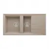 RealStone P013 Salda 100 1.5 Gözlü Antrasit Granit Eviye