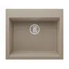 Real Stone K002 Didym 60 Antrasit Granit Tezgah Ustu Eviye 60X53 Cm